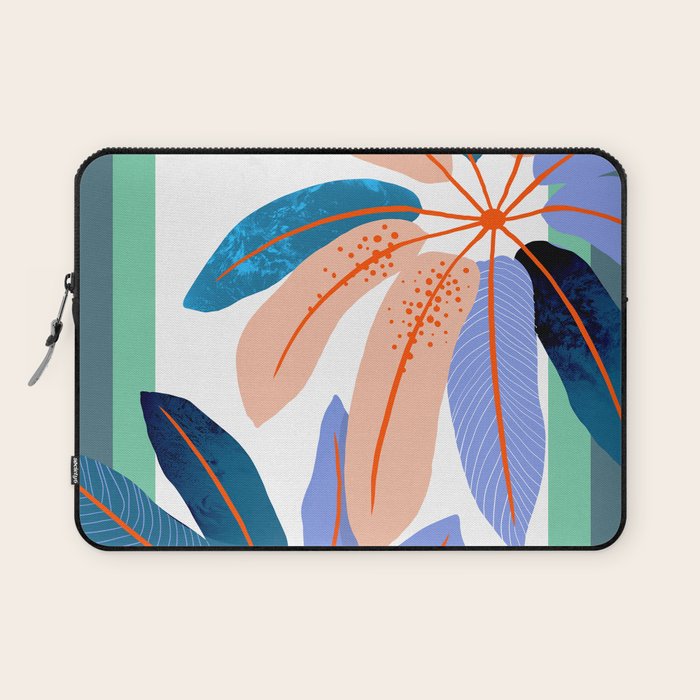 tropical plants Laptop Sleeve Gallery Image 1