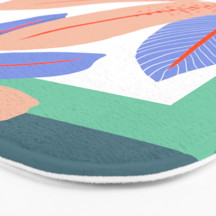 tropical plants Bath Mat Gallery Image 3