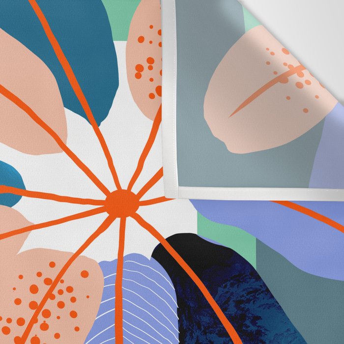 tropical plants Wall Tapestry Gallery Image 3