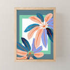 tropical plants Mini Art Print Gallery Image 1