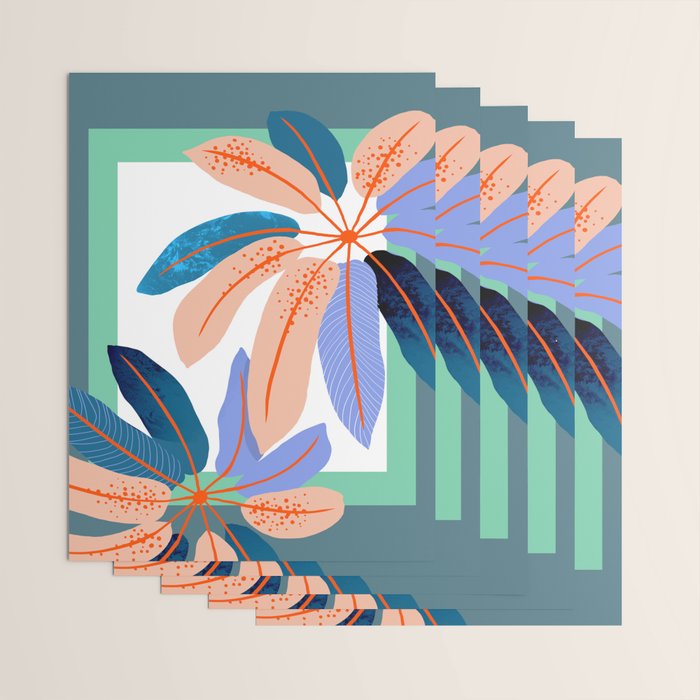 tropical plants Wrapping Paper Gallery Image 3