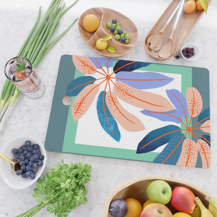 tropical plants Cutting Board Gallery Image 2