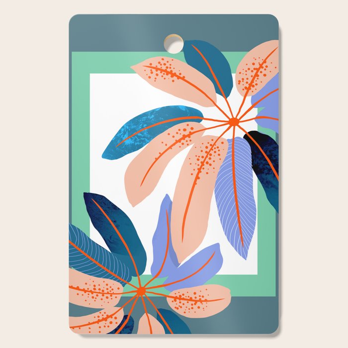 tropical plants Cutting Board Gallery Image 1
