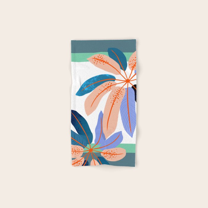 tropical plants Bath Towel Gallery Image 1