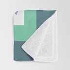 tropical plants Throw Blanket Gallery Image 3