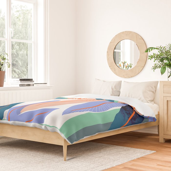 tropical plants Duvet Cover Gallery Image 2