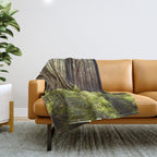 FOREST - Landscape and Nature Photography Throw Blanket Gallery Image 1