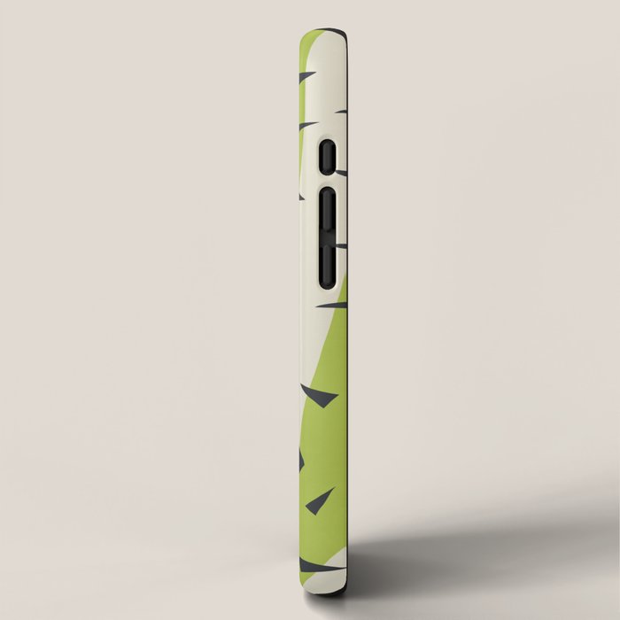 Matisse Inspired Light Green Shape iPhone Case Gallery Image 2