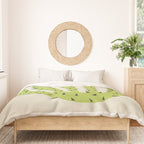 Matisse Inspired Light Green Shape Duvet Cover Gallery Image 3