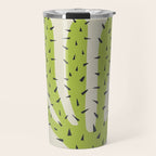 Matisse Inspired Light Green Shape Travel Mug Gallery Image 1