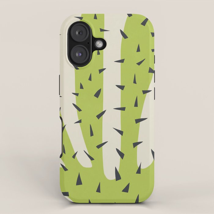 Matisse Inspired Light Green Shape iPhone Case Gallery Image 1