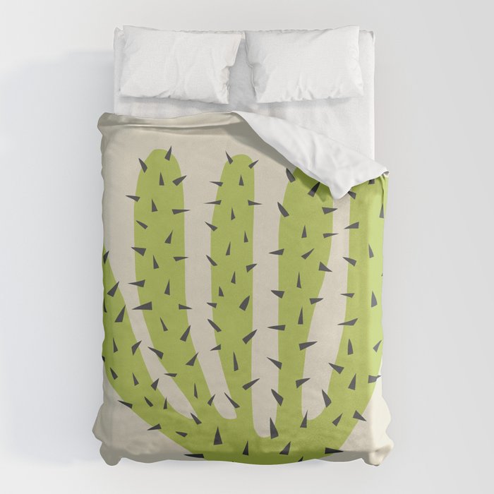 Matisse Inspired Light Green Shape Duvet Cover Gallery Image 6