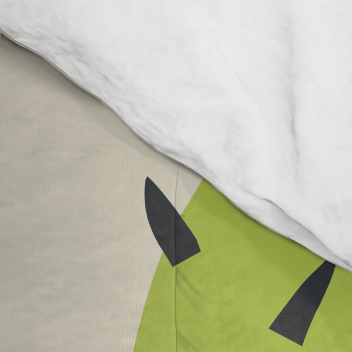 Matisse Inspired Light Green Shape Comforter Gallery Image 4