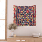 Afshan Shirvan Kelleh East Caucasus Rug Print Wall Tapestry Gallery Image 2