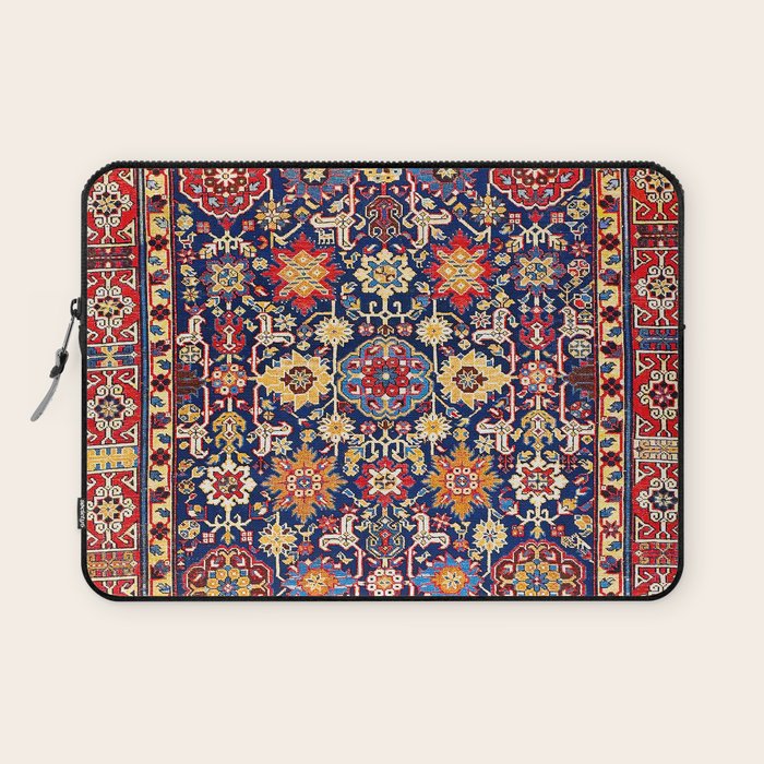 Afshan Shirvan Kelleh East Caucasus Rug Print Laptop Sleeve Gallery Image 1