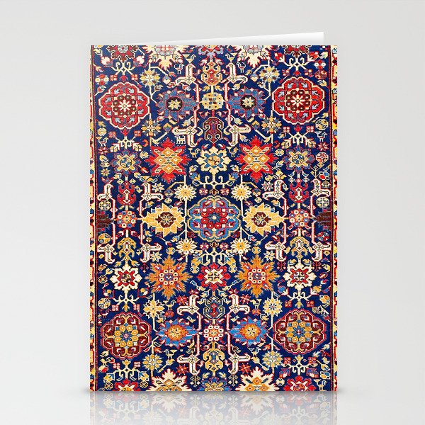 Afshan Shirvan Kelleh East Caucasus Rug Print Stationery Card Gallery Image 2
