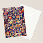 Afshan Shirvan Kelleh East Caucasus Rug Print Stationery Card Gallery Image 2