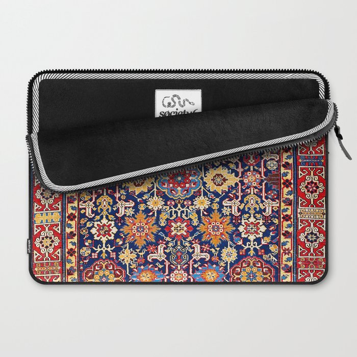 Afshan Shirvan Kelleh East Caucasus Rug Print Laptop Sleeve Gallery Image 2