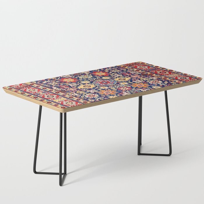 Afshan Shirvan Kelleh East Caucasus Rug Print Coffee Table Gallery Image 1