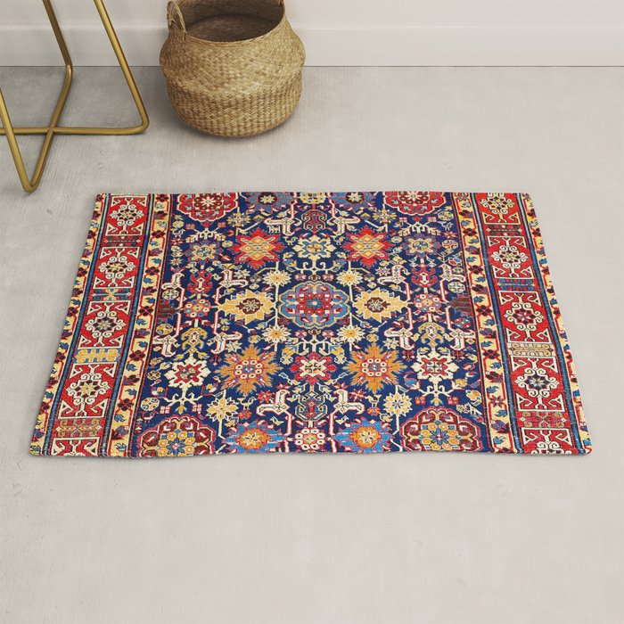 Afshan Shirvan Kelleh East Caucasus Rug Print Rug Gallery Image 1