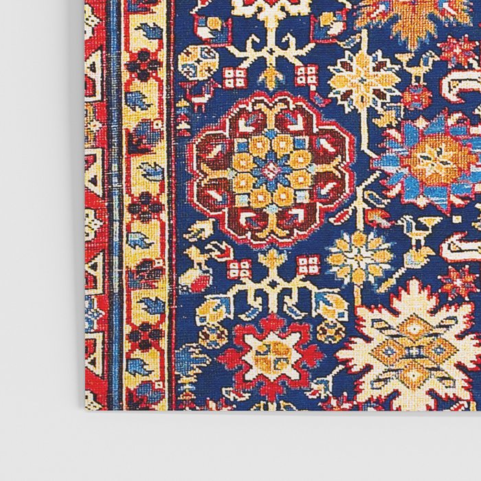 Afshan Shirvan Kelleh East Caucasus Rug Print Poster Gallery Image 3