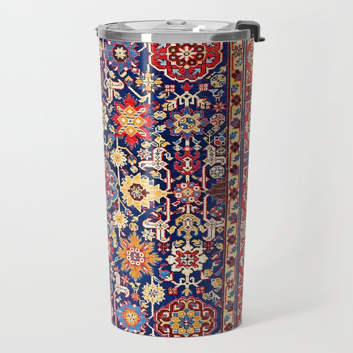Afshan Shirvan Kelleh East Caucasus Rug Print Travel Mug Gallery Image 2