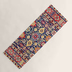 Afshan Shirvan Kelleh East Caucasus Rug Print Yoga Mat Gallery Image 1