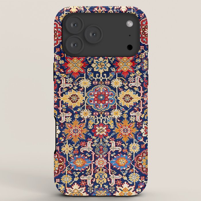 Afshan Shirvan Kelleh East Caucasus Rug Print iPhone Case Gallery Image 8