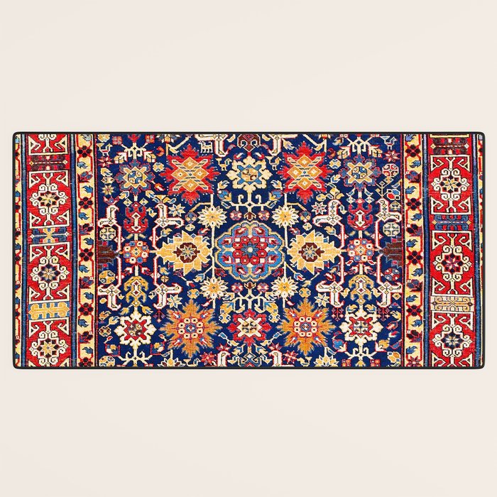 Afshan Shirvan Kelleh East Caucasus Rug Print Desk Mat Gallery Image 3