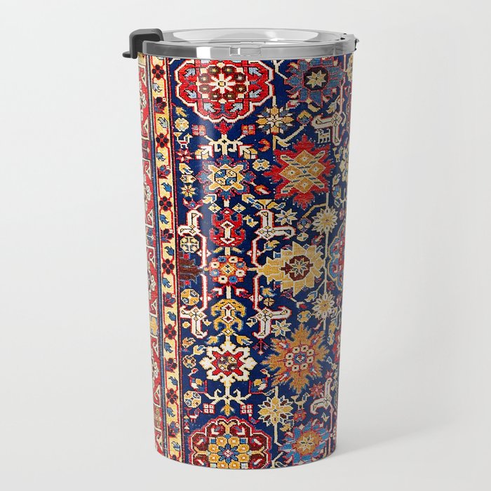 Afshan Shirvan Kelleh East Caucasus Rug Print Travel Mug Gallery Image 3