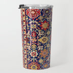Afshan Shirvan Kelleh East Caucasus Rug Print Travel Mug Gallery Image 3