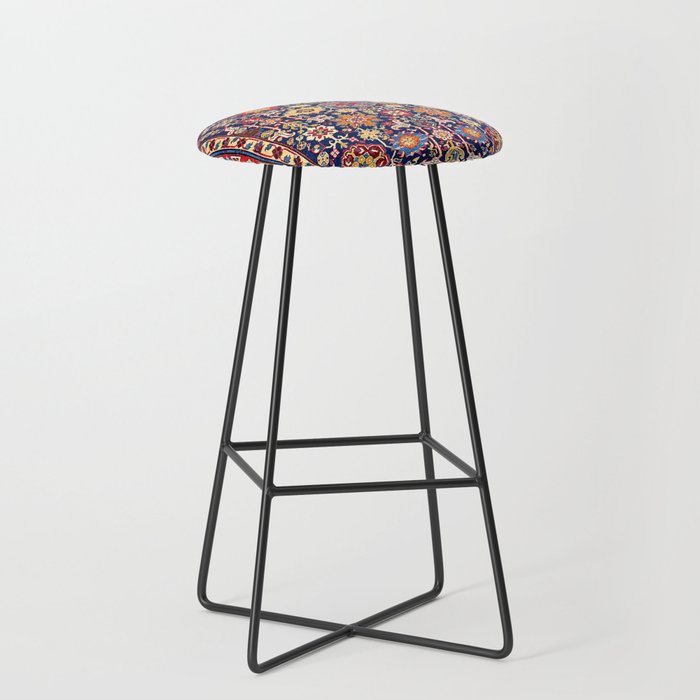 Afshan Shirvan Kelleh East Caucasus Rug Print Stool Gallery Image 1