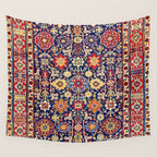 Afshan Shirvan Kelleh East Caucasus Rug Print Wall Tapestry Gallery Image 4