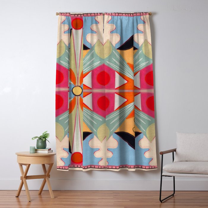 Abstraction Window Curtain Gallery Image 5