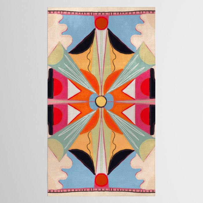 Abstraction Tablecloth Gallery Image 2