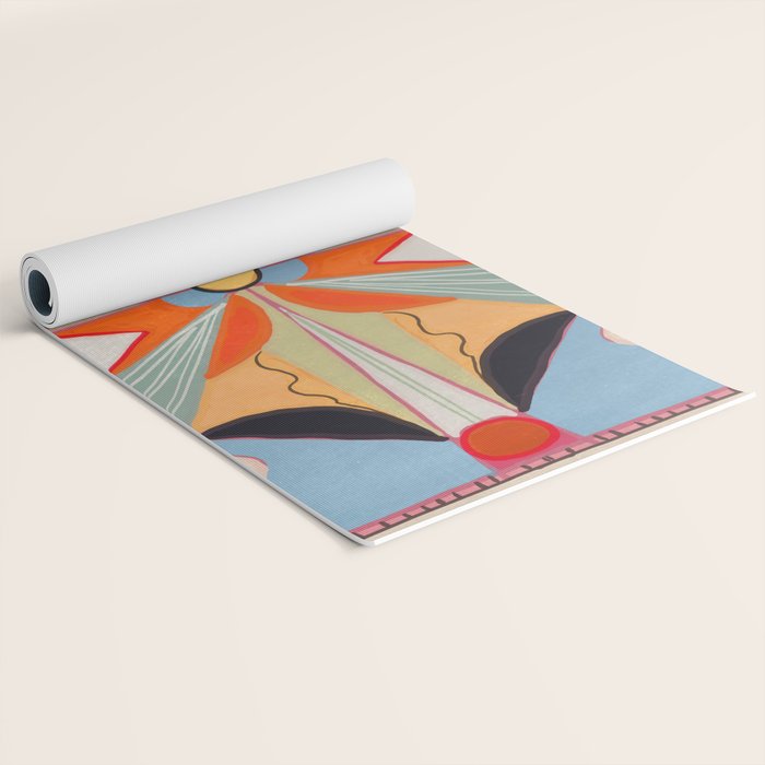 Abstraction Yoga Mat Gallery Image 2