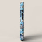 Mermaid Ocean Blue Pattern iPhone Case Gallery Image 2