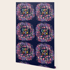 Carpe diem floral Wallpaper Gallery Image 2