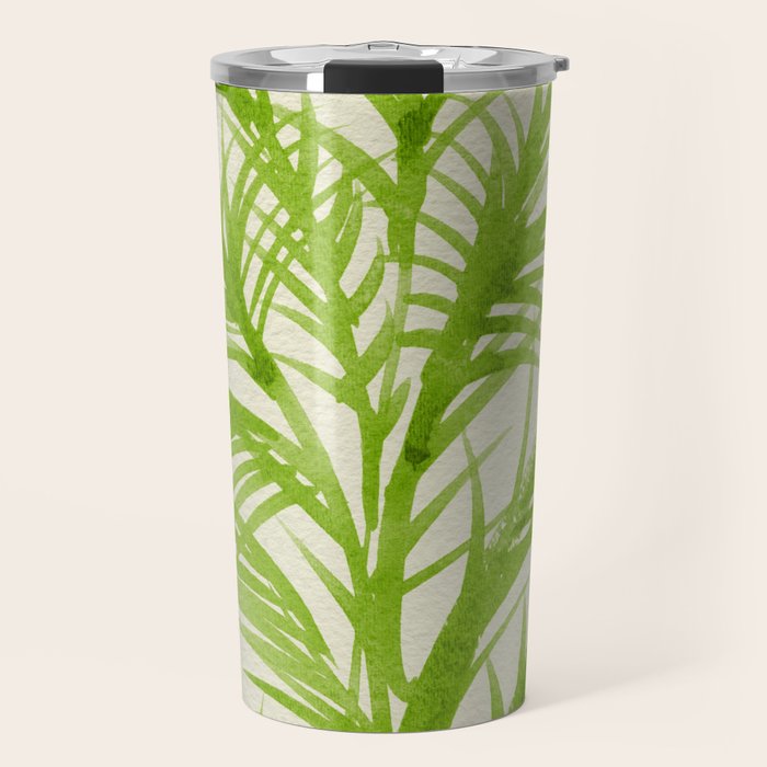 Lime Palms Travel Mug Gallery Image 1