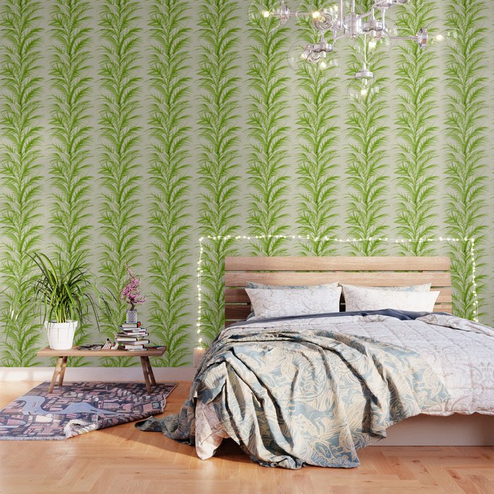 Lime Palms Wallpaper Gallery Image 1