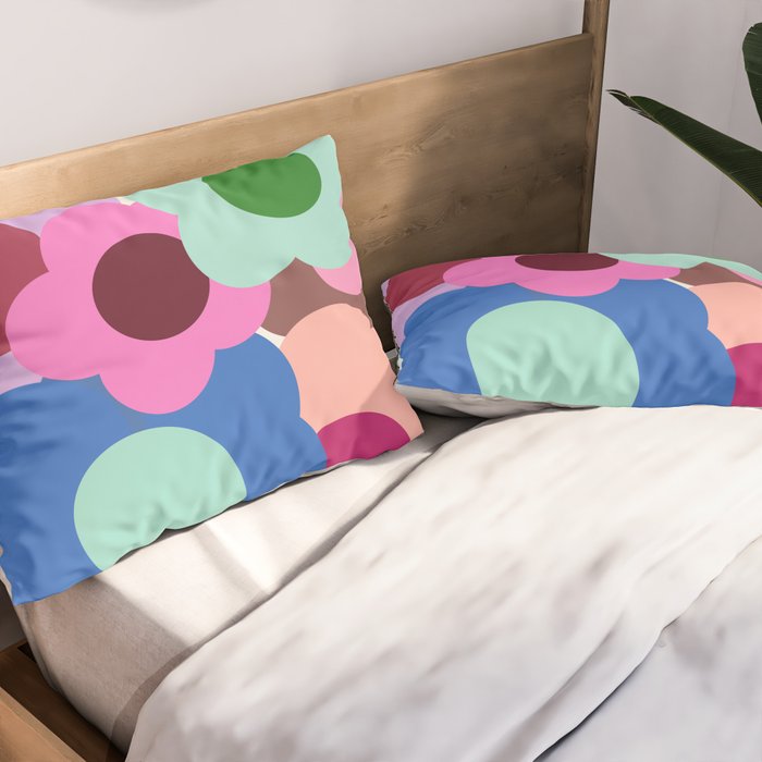 Color Bloom - patchouli Pillow Sham Gallery Image 2
