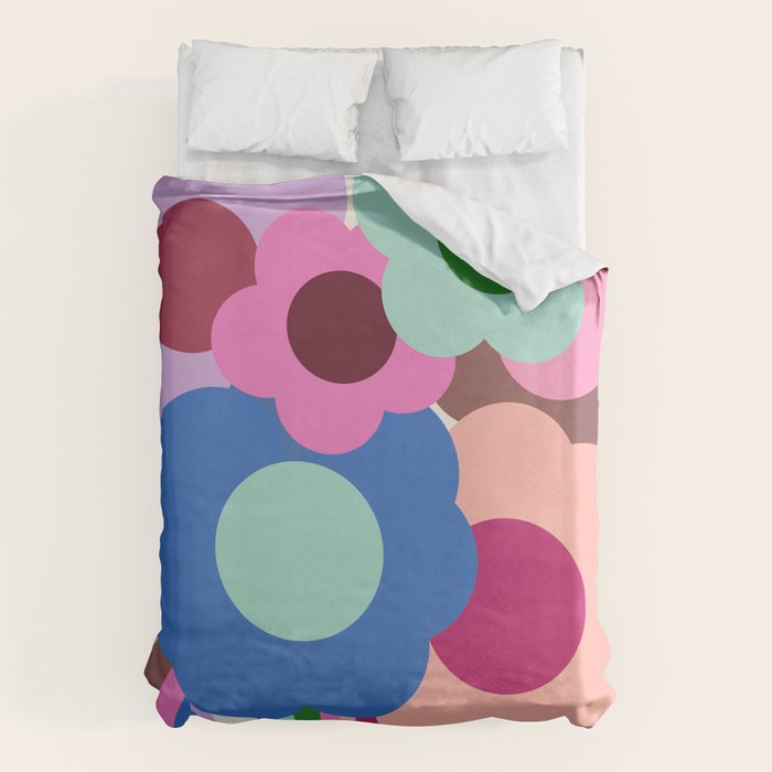 Color Bloom - patchouli Duvet Cover Gallery Image 6