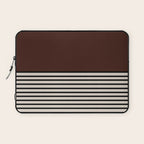 Sunrise Sunset III - Deep Red Laptop Sleeve Gallery Image 1