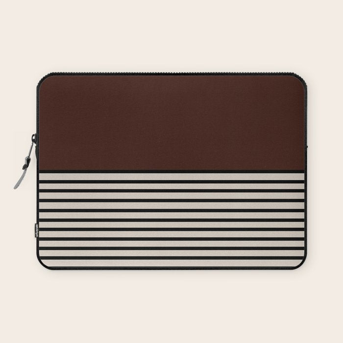 Sunrise Sunset III - Deep Red Laptop Sleeve Gallery Image 1