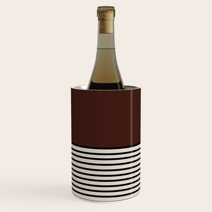 Sunrise Sunset III - Deep Red Wine Chiller Gallery Image 2