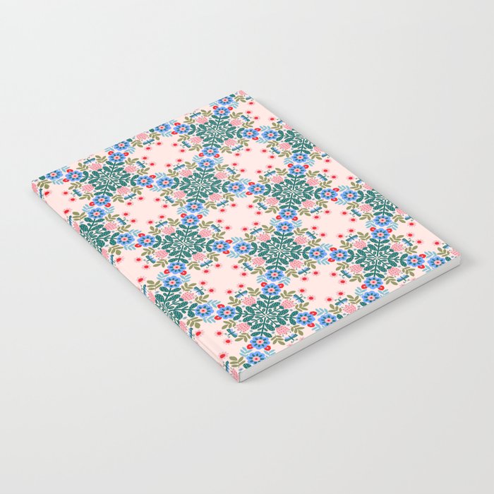 Scandinavian Folk Art Mandala  Notebook Gallery Image 2