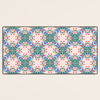 Scandinavian Folk Art Mandala  Desk Mat Gallery Image 3