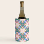 Scandinavian Folk Art Mandala  Wine Chiller Gallery Image 2