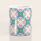 Scandinavian Folk Art Mandala  Coffee Mug Gallery Image 4
