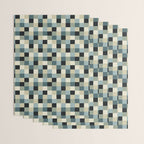 Bold Muted Checks Pattern - Small III Wrapping Paper Gallery Image 3